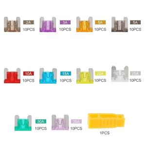 ヒューズ 低背100個 2A 3A 5A 7....の詳細画像1