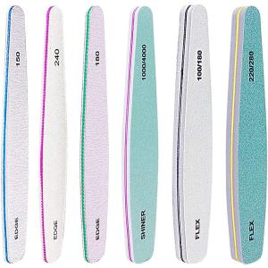 ネイルファイル 6本セット 爪やすりの買取情報