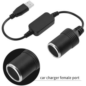 シガーソケット USBポート 12V 車用 メ...の詳細画像1