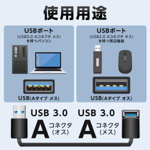 USB 3.0延長ケーブル 1m Type-A...の詳細画像3