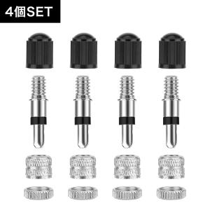 自転車 バルブ 4個セット 虫ゴム不要 英式 ...の詳細画像5