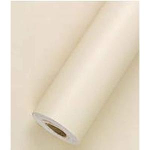 壁紙シール 無地 DIY リメイクシート はがせる 壁紙クロス 防水 ウォールステッカー 45cm×10M(イエロー)