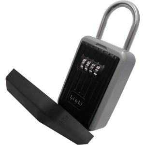 キーボックス ダイヤル式 4桁 南京錠 防水 屋外 壁掛け