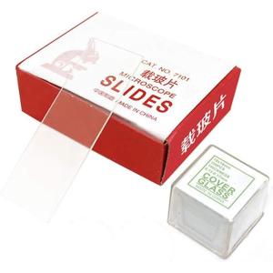 理科 研究 スライドガラス 50 枚 プレパラート 100 まとめ買いセット