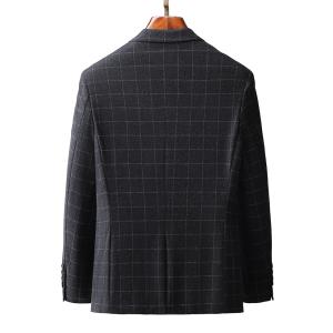 テーラード ジャケット メンズ チェック柄 ビ...の詳細画像3