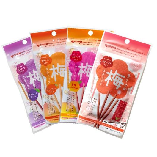 ハッピーカンパニー  まろやか梅スティック  20g　３袋  熱中症 予防 干し梅  お酒のお供に ...