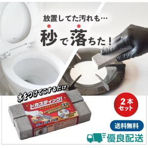 トイレ掃除 尿石 落とし ピカスティック 2本 尿石除去 強力 業務用 トイレクリーナー