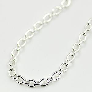 シルバー925 細丸アヅキチェーンロング イタリア製 シルバー925 丸アズキチェーン3.2mm 50cm 3本入り AZM-80