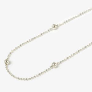 イタリア製 シルバー925 ボールチェーン1.2mm 50cm 3本入りBC-12-50