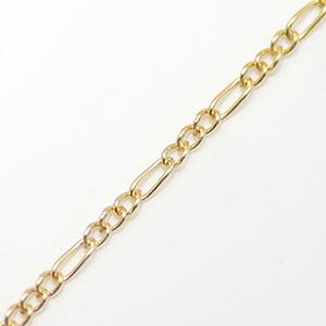 14KGF チェーンリング アズキチェーン（フリーサイズ）5個入り