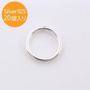 シルバー925 丸カン（ロウ付）0.89×7.0mm USRC-08970 20個入り SV925