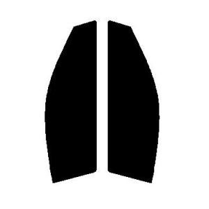 グロウゴースト91　 AR91　運転席、助手席　CR-Z ZF1 カット済み フィルム