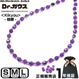 【新商品】Dr.ガウス 桔梗 ドクターガウス 磁気ネックレス アクセサリー 健康 管理医療機器 磁気治療器 スポーツアクセサリー パワーストーン 天然石 ＜Kikyou＞｜seventh-avenue