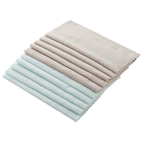 レック 激落ちくん Basic マイクロファイバークロス (10枚入) 28×28cm リビング用