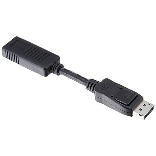 エレコム 変換アダプタ Displayport-HDMI ブラック AD-DPHBK