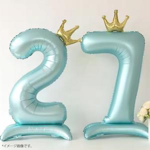 数字 バルーン 大きい かんむり 単品 パーテ...の詳細画像3