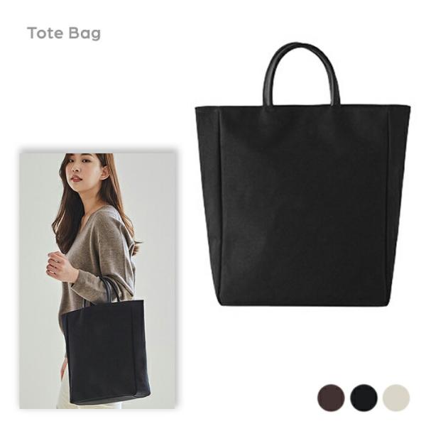 トートバッグ キャンバス a4 縦型 保護者会 ハンドバッグ レディース 内ポケット付き A4対応 ...