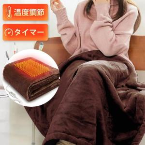 電気毛布 電気ブランケット usb ひざ掛け 肩掛け 丸洗い可能 100×65cm 三段階温度調節 タイマー機能 防寒対策 ヒーター付き 省エネ 車中 オフィス テント泊用