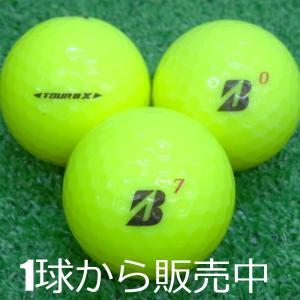 ロストボール ブリヂストン TOUR B X イエロー 2017年モデル 1個 中古 Aランク ツアーB 黄色 ゴルフボール｜seventwo