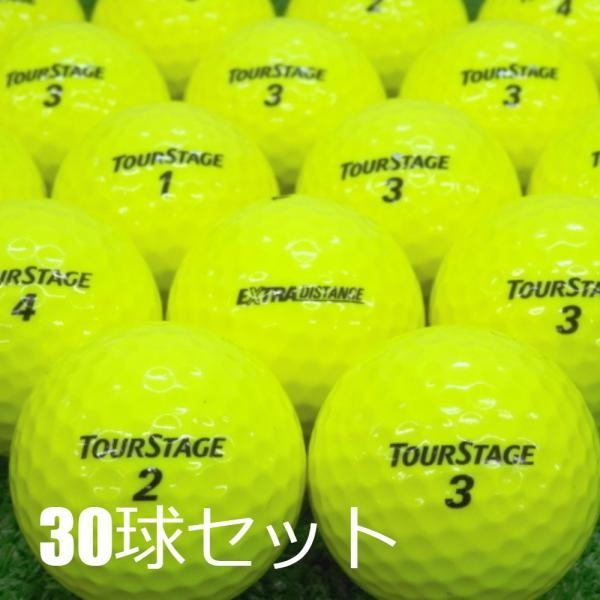 ロストボール ゴルフボール ブリヂストン TOURSTAGE エクストラディスタンス イエロー 30...