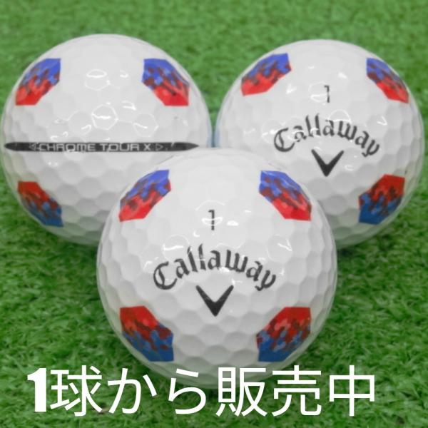 ロストボール ゴルフボール  キャロウェイ 2024 CHROME TOUR X TRUTRACK ...