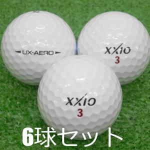 ロストボール XXIO UX AERO ホワイト 6球セット 中古 Aランク ゼクシオ エアロ 白 ゴルフボール｜seventwo