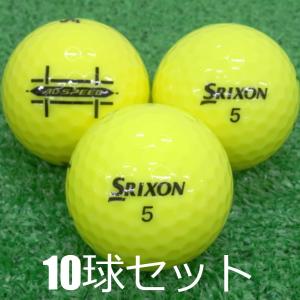 ロストボール SRIXON ADスピード 2022年モデル パッションイエロー 10球セット 中古 Aランク スリクソン 黄色 ゴルフボール｜seventwo