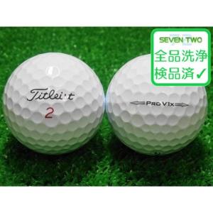 ロストボール タイトリスト PRO V1X ホワイト 2013年モデル 1個 中古 Aランク プロV1X 白 ゴルフボール｜seventwo