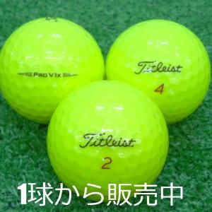 ロストボール タイトリスト PRO V1X イエロー 2019年モデル 1個 中古 Aランク プロV1X 黄色 ゴルフボール｜seventwo