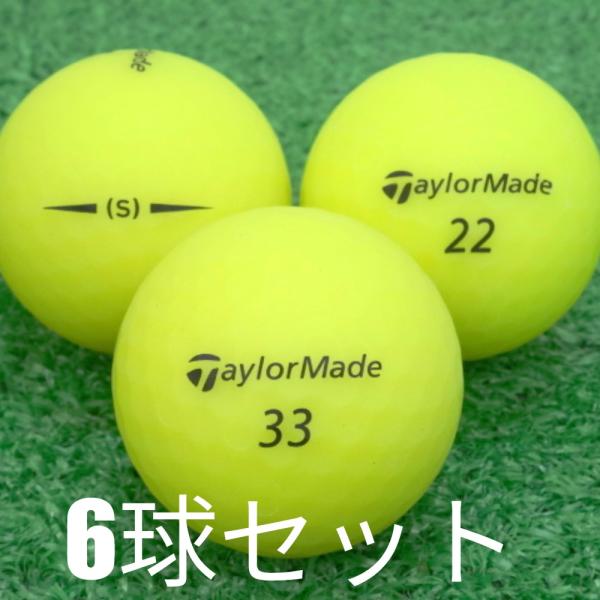 ロストボール ゴルフボール TaylorMade Project (s) ボール マットイエロー 6...