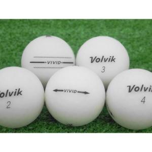 ボルビック ビビッド VOLVIK VIVID ホワイト 白 マットカラー 1個 当店Aランク 中古 ロストボール ゴルフボール｜seventwo