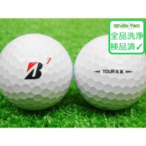 ブリヂストン TOUR B X 2020年モデル コーポレートカラー 1ダース/12球 当店Bランク 中古 ロストボール ゴルフボール 送料無料｜seventwo