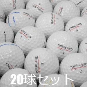 送料無料 ロストボール KIRKLAND Signature 20球セット 中古 Cランク コストコ カークランド シグネチャー ゴルフボール｜seventwo