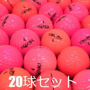 HONMA D1 ロストボール ゴルフボール グリーン 20球セット 中古 A