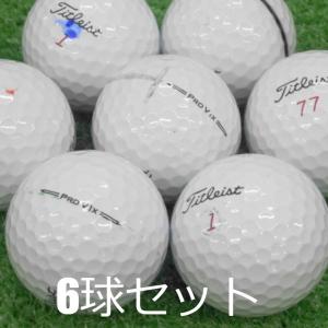 ロストボール 訳あり タイトリスト PRO V1X ホワイト 2023年モデル 6球セット 中古 白 プロV1X ゴルフボール｜seventwo