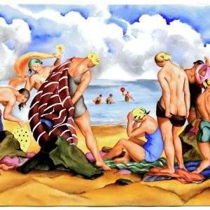 セーブル 超希少 一点物 陶板画 ポール ヴェ...の詳細画像2