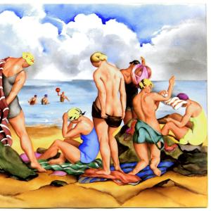 セーブル 超希少 一点物 陶板画 ポール ヴェ...の詳細画像3