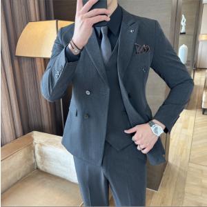 品質良い」新作 タキシード 6色選択可 パンツスーツ スリーピース