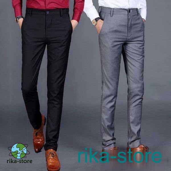 メンズスーツパンツ ギフト 紳士服 スリムチノパン スーツビジネス スラックス ボトムス 通勤ウェア...