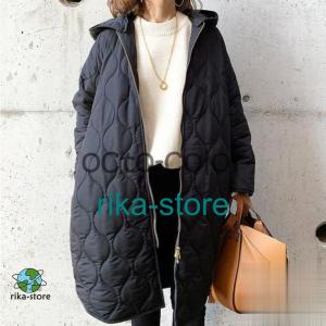 キルティングコート コート レディース 中綿コート ロング ブルゾン 中綿ジャンパー コート アウター 軽い ゆったり あったか暖かい 20代 30代 40代