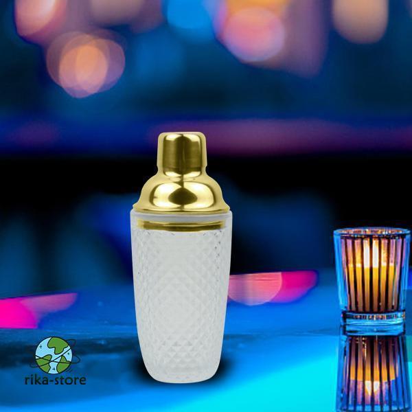 カクテル シェイカー 350ml ミキサー マティーニ シェイカー ダイニング ドリンク クリスマス...