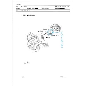 ダイハツ　KFエンジン　ベンチレーション　ホース
