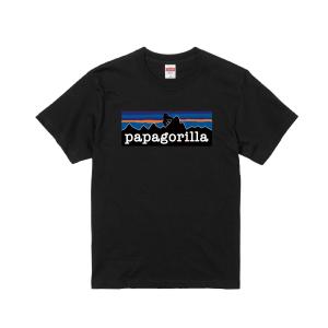 papagorilla Tシャツ PATAGONIA パタゴニア ロゴT PATAGORIRA おも...