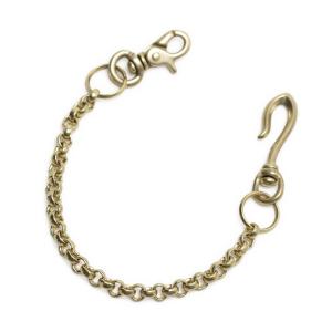 ウォレットチェーン 「yield select」Brass Wallet Chain 真鍮 全長