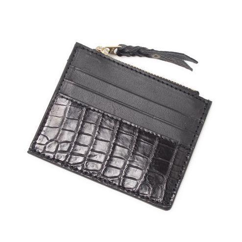 S'FACTORY マネークリップ カードマネークリップ クロコダイル（ワニ革）