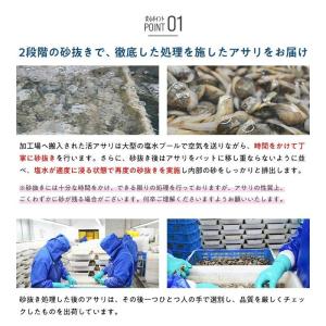 天然 殻付きアサリの旨味ボイル どっさり1kg...の詳細画像5