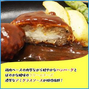 湯煎だけでOK!蔵王クリームチーズハンバーグ ...の詳細画像2