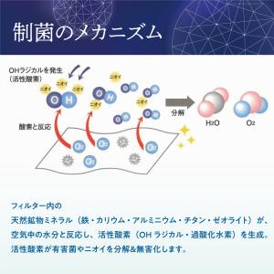 10枚入 高密度マスクフィルター 防臭 抗菌 ...の詳細画像1