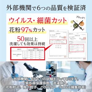 日本製 UVカット 日焼け防止 マスク フェイ...の詳細画像4