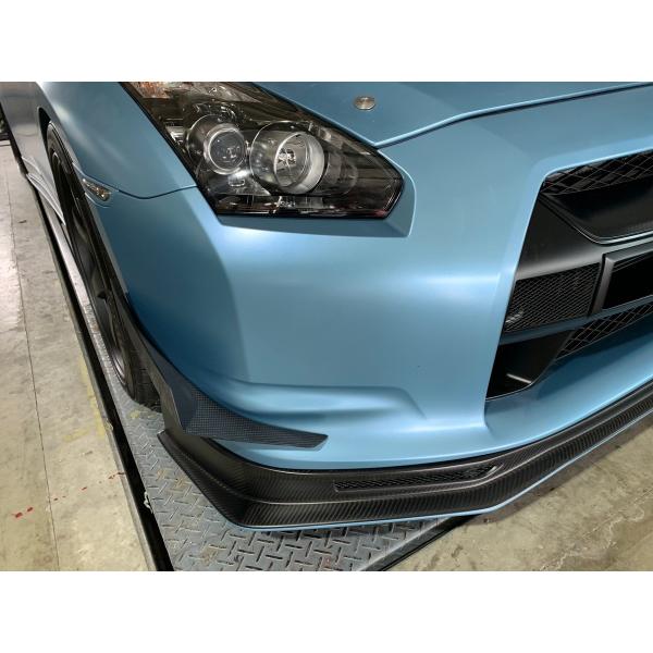 GT-R R35　前期用2007-2010【フロントカナード （カーボン）】Abflug/アブフラッ...